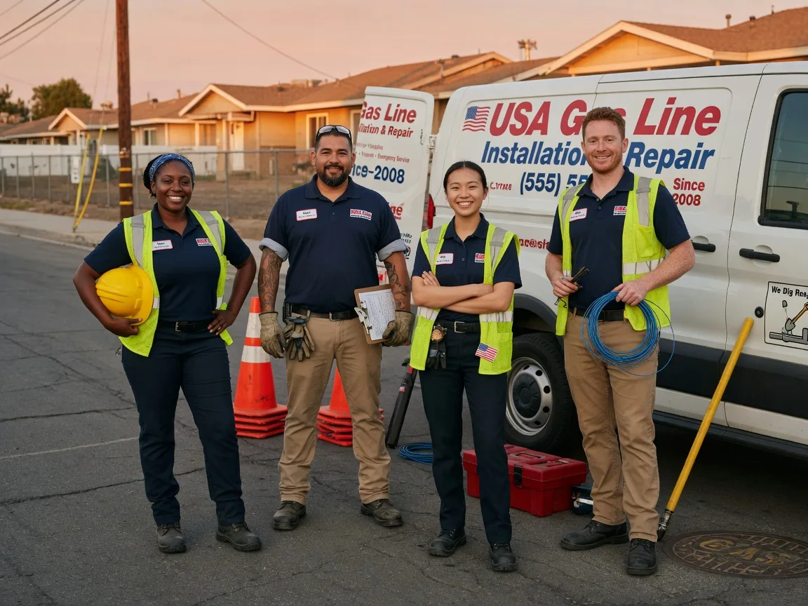 Gas Line Installation company in Strasburg, CO